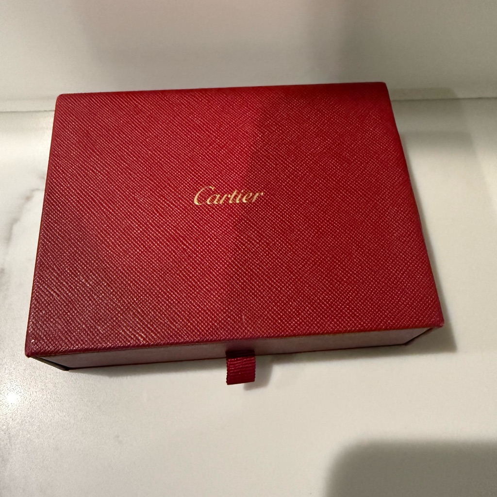 Authentic Cartier Luxurious Red Box